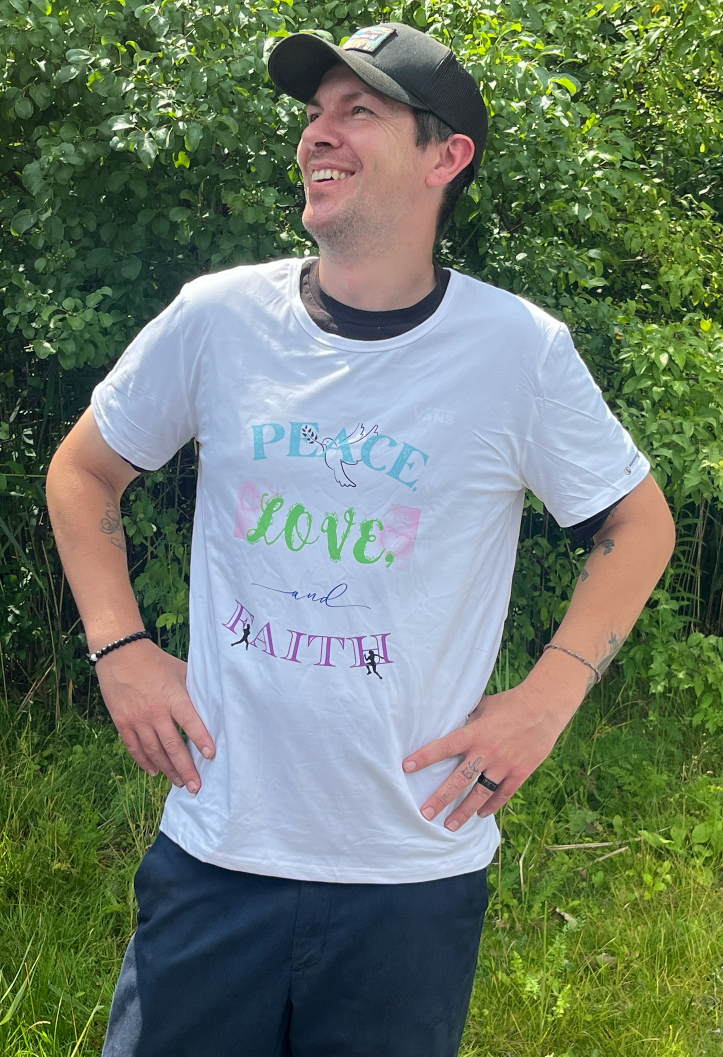 Peace, Love, and Grace Tee Shirt