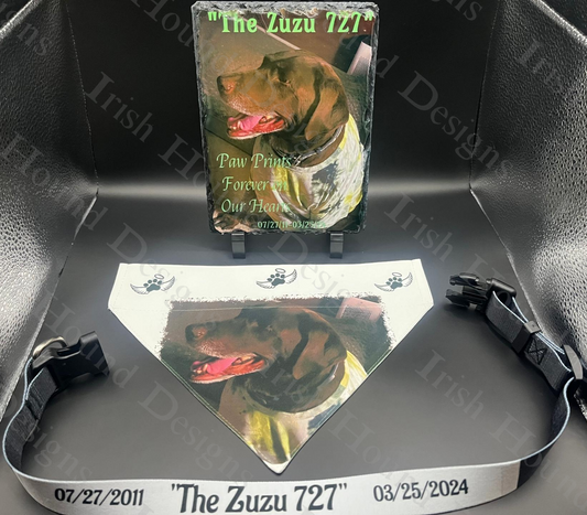 IHD Signature Custom Pet Memorial Set