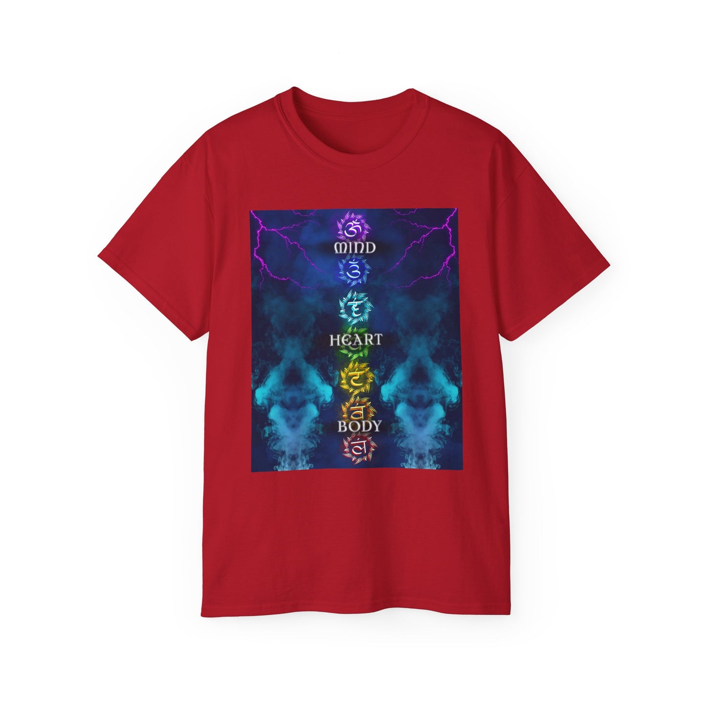 Trinity of Truth Alignment Tee —"Mind Heart Body" Key Graphic T-Shirt