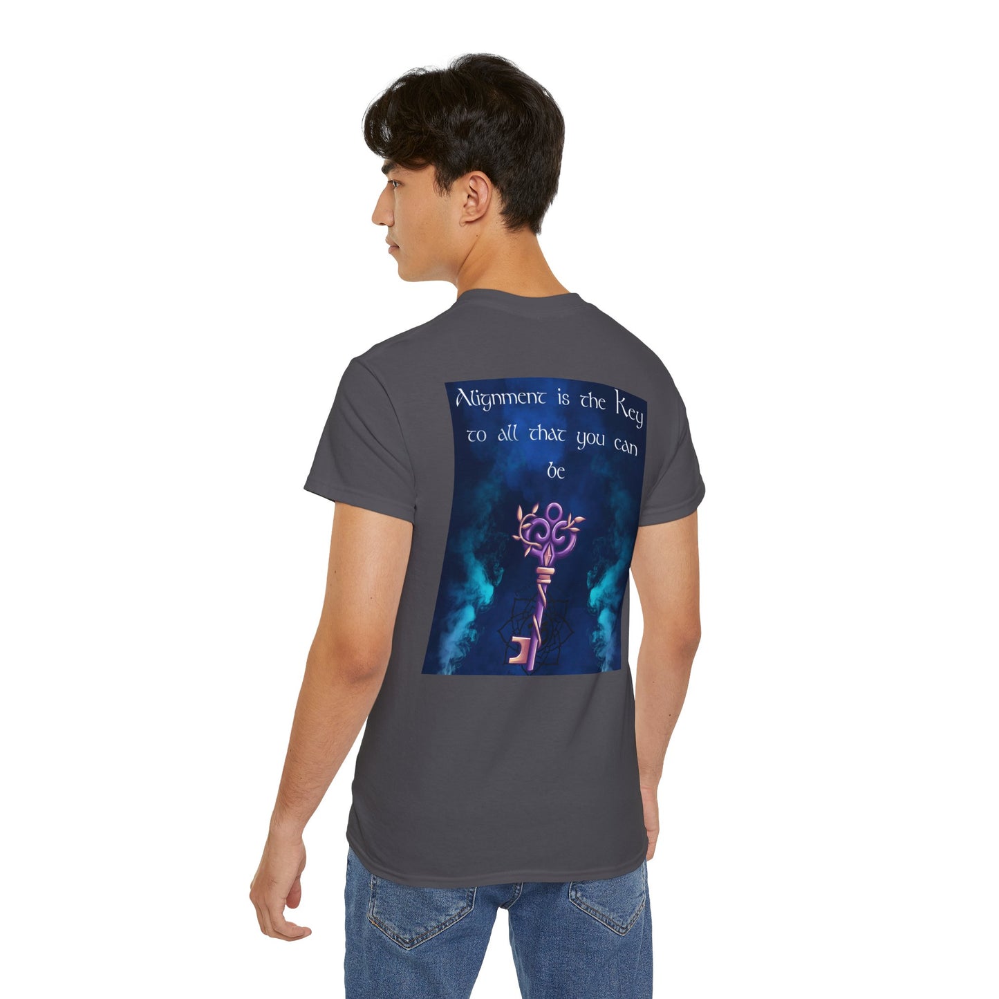Trinity of Truth Alignment Tee —"Mind Heart Body" Key Graphic T-Shirt