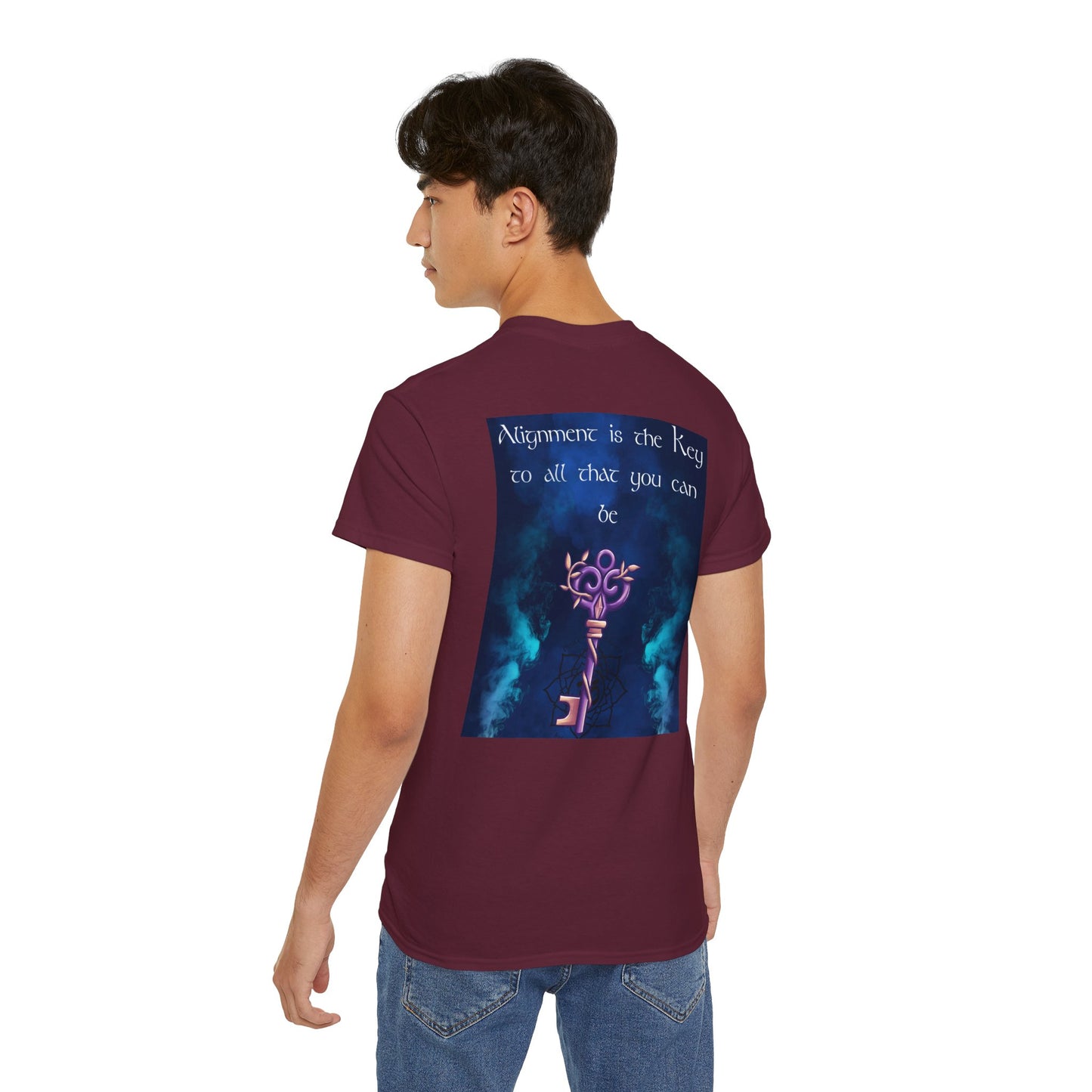 Trinity of Truth Alignment Tee —"Mind Heart Body" Key Graphic T-Shirt