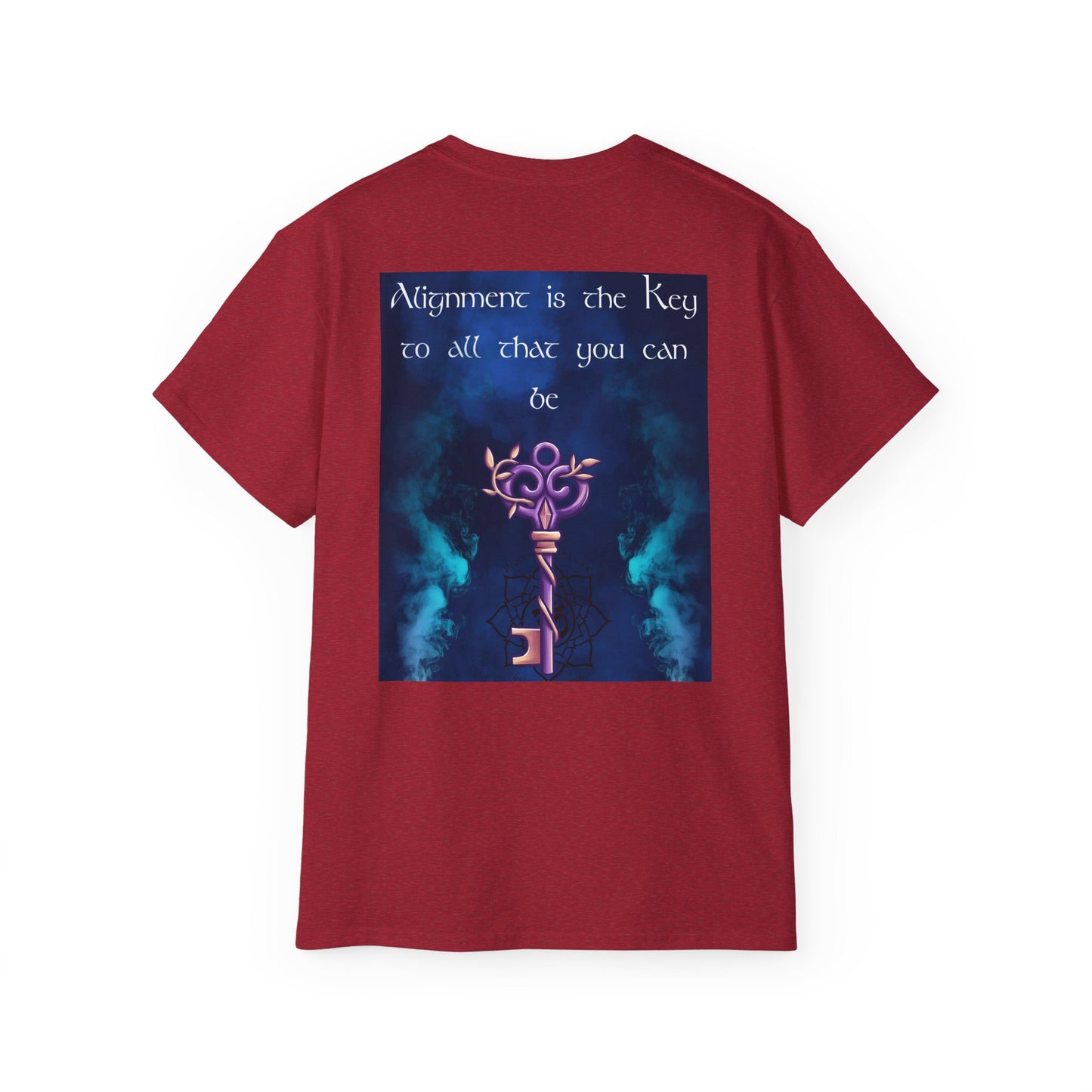 Trinity of Truth Alignment Tee —"Mind Heart Body" Key Graphic T-Shirt