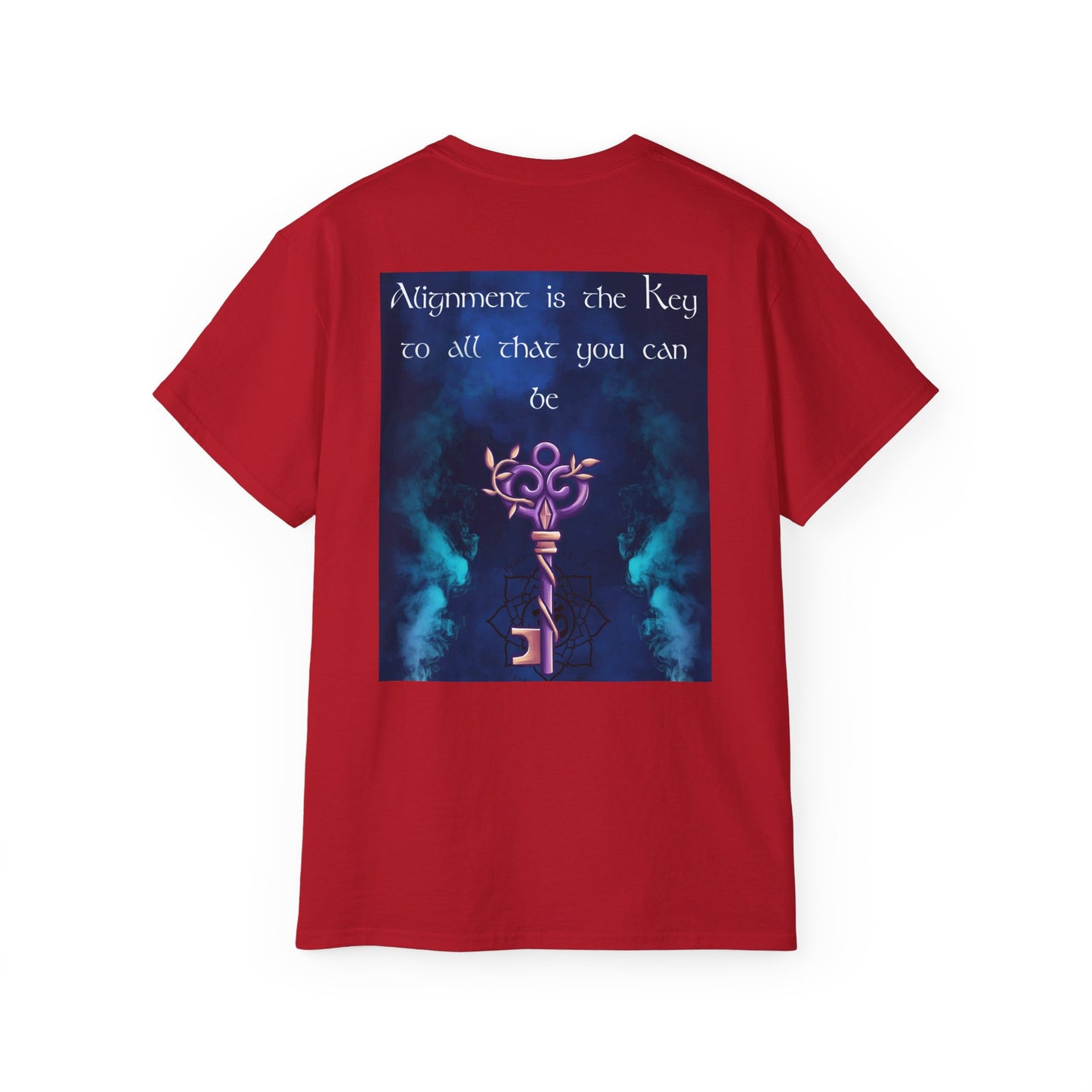 Trinity of Truth Alignment Tee —"Mind Heart Body" Key Graphic T-Shirt