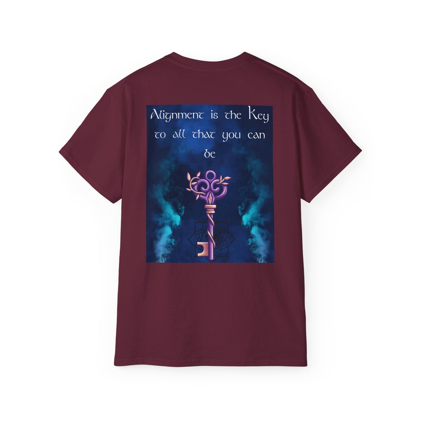 Trinity of Truth Alignment Tee —"Mind Heart Body" Key Graphic T-Shirt