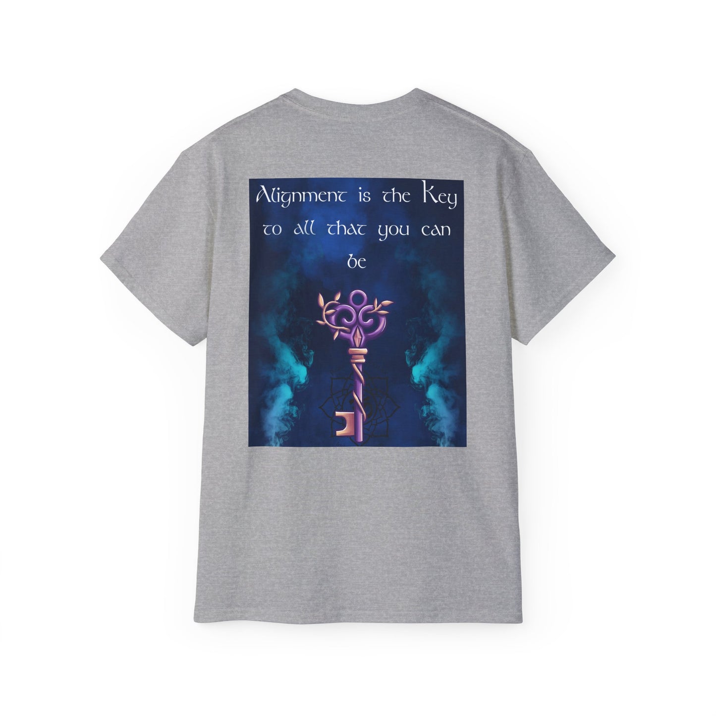 Trinity of Truth Alignment Tee —"Mind Heart Body" Key Graphic T-Shirt