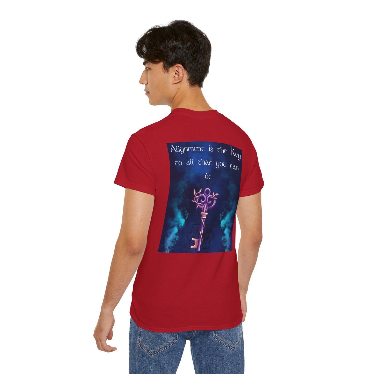 Trinity of Truth Alignment Tee —"Mind Heart Body" Key Graphic T-Shirt