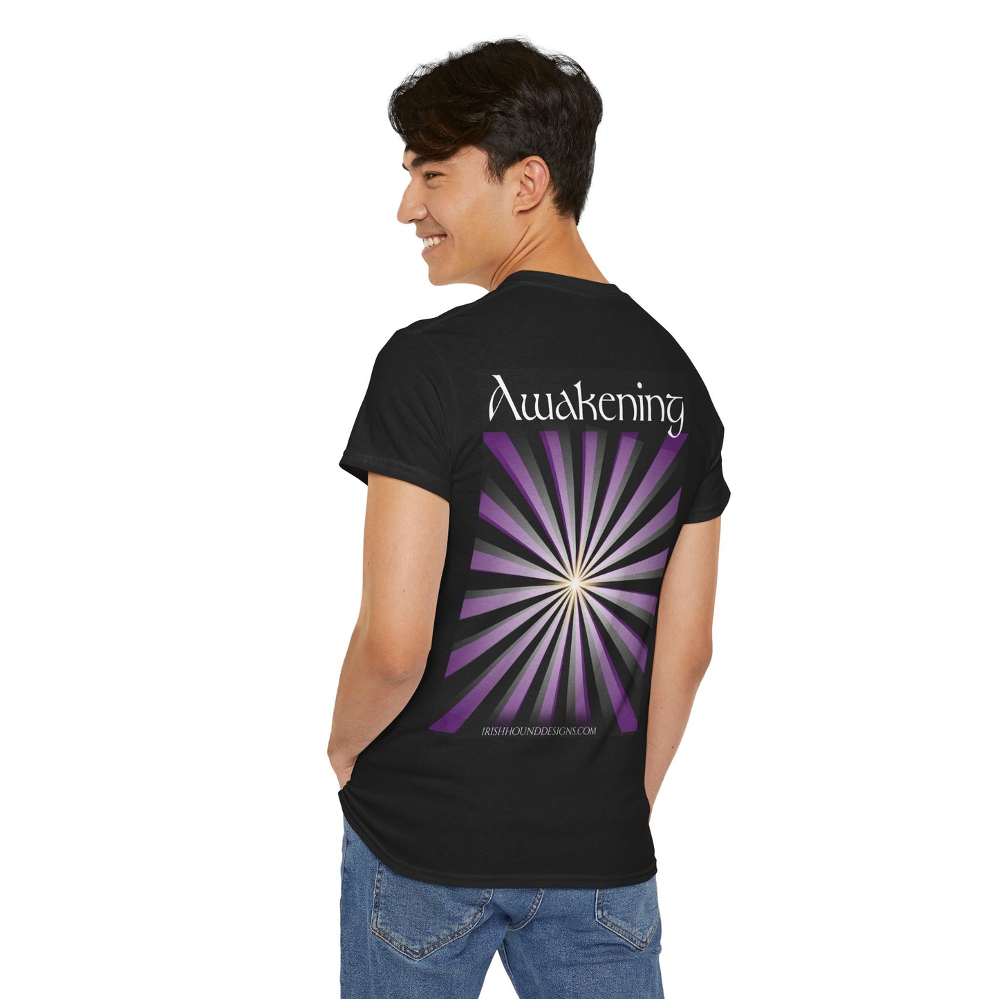 Awakening, Nervous System on the Hunt Graphic T‑Shirt  "We Always Get Our Man"