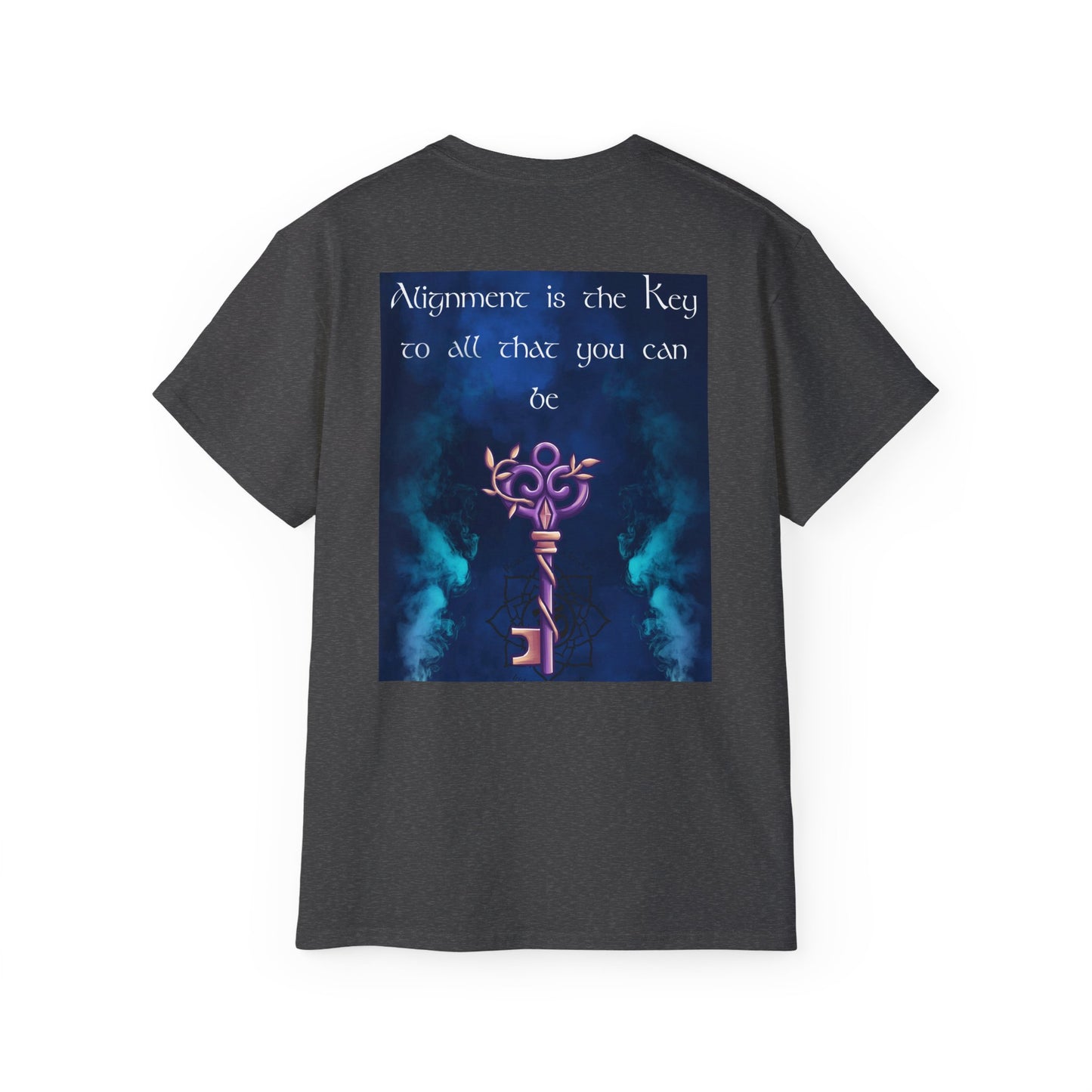 Trinity of Truth Alignment Tee —"Mind Heart Body" Key Graphic T-Shirt