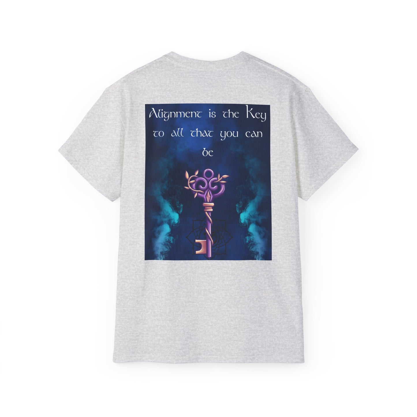 Trinity of Truth Alignment Tee —"Mind Heart Body" Key Graphic T-Shirt