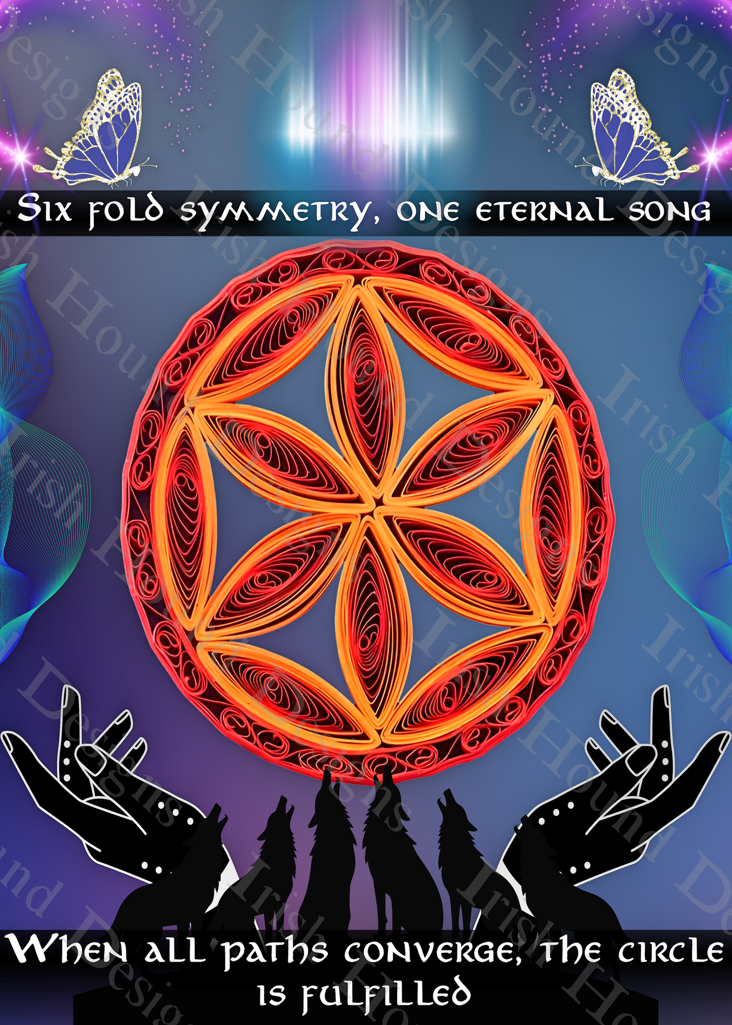 Crest of Harmony (Six Petal Rosette)