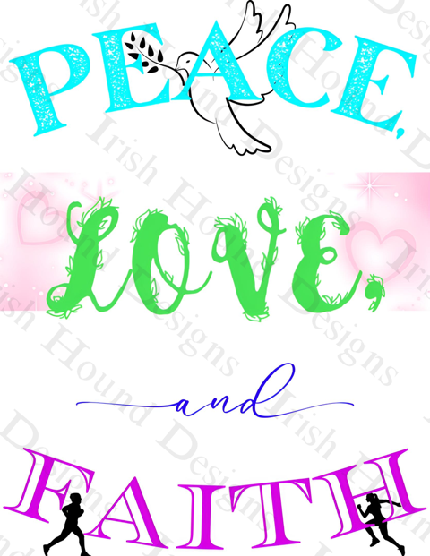 Peace, Love, and Grace Tee Shirt